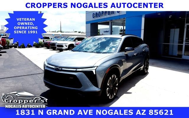 Used 2024 Chevrolet Blazer EV RS with VIN 3GNKDCRJ9RS118121 for sale in Nogales, AZ