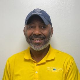 Staff member Carlos Adams from e8522b95a744