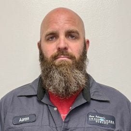 Staff member Aaron Clark from 45e06ec8cd4e