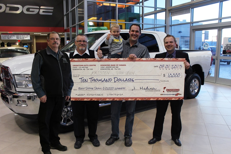$10,000 Winner at Crosstown Auto Centre