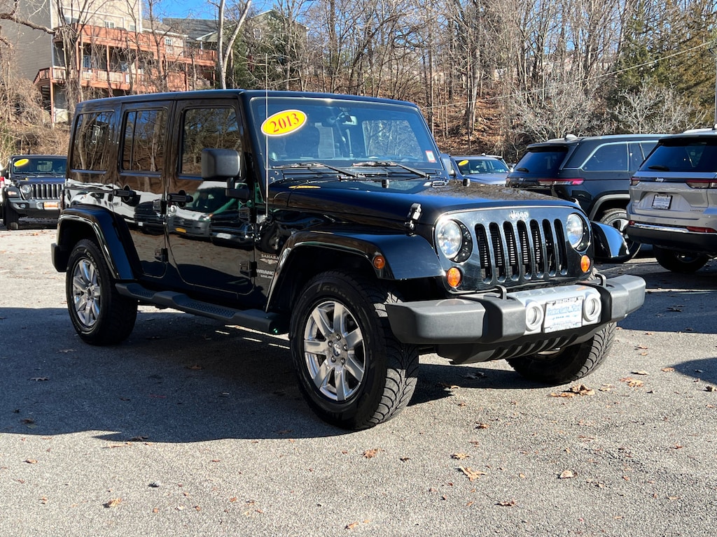 Certified used 2013 Jeep Wrangler Unlimited for sale near White Plains