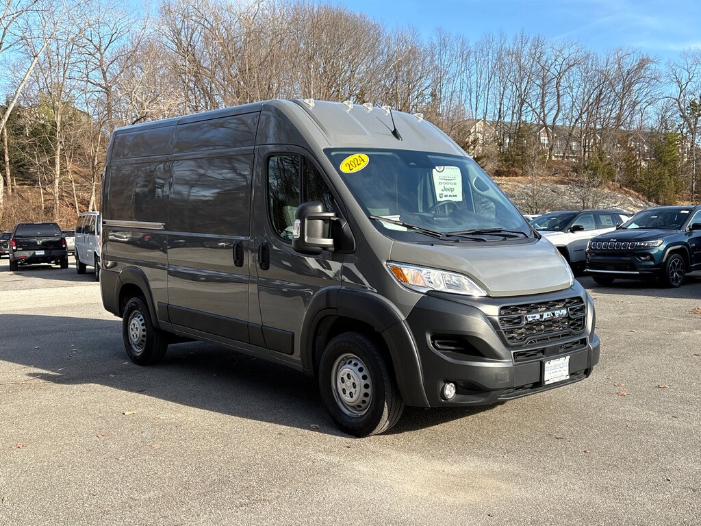 Used 2024 Ram Promaster Cargo Van Tradesman Tradesman 1500 High Roof 136 WB w/Pass Seat