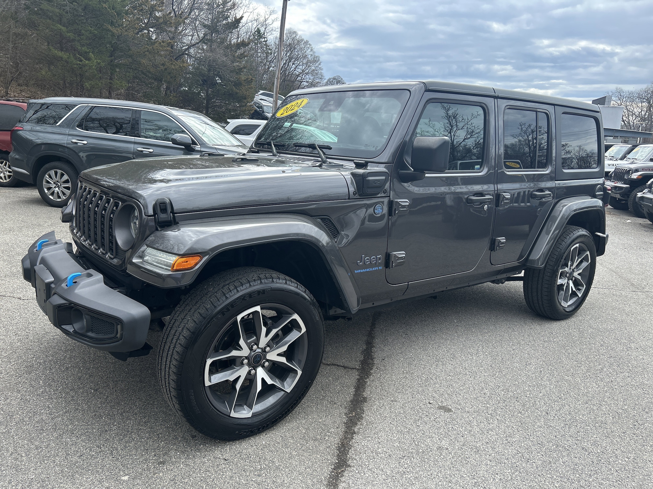 Used 2024 Jeep Wrangler 4xe Sports S 4XE with VIN 1C4RJXN68RW148384 for sale in Croton-on-Hudson, NY