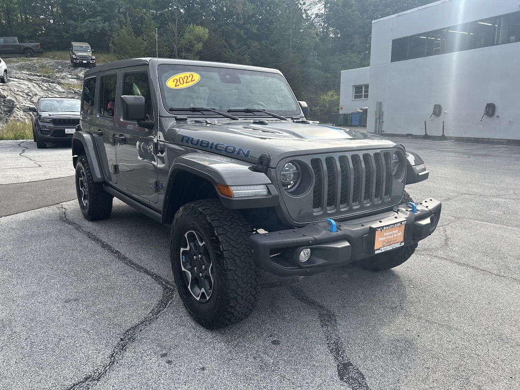 Certified 2022 Jeep Wrangler 4xe Unlimited Rubicon Unlimited Rubicon 4x4