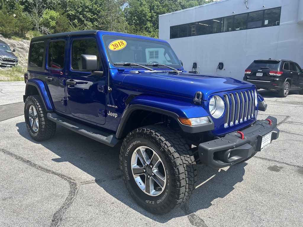 Used 2018 Jeep Wrangler Unlimited Sahara Sahara 4x4