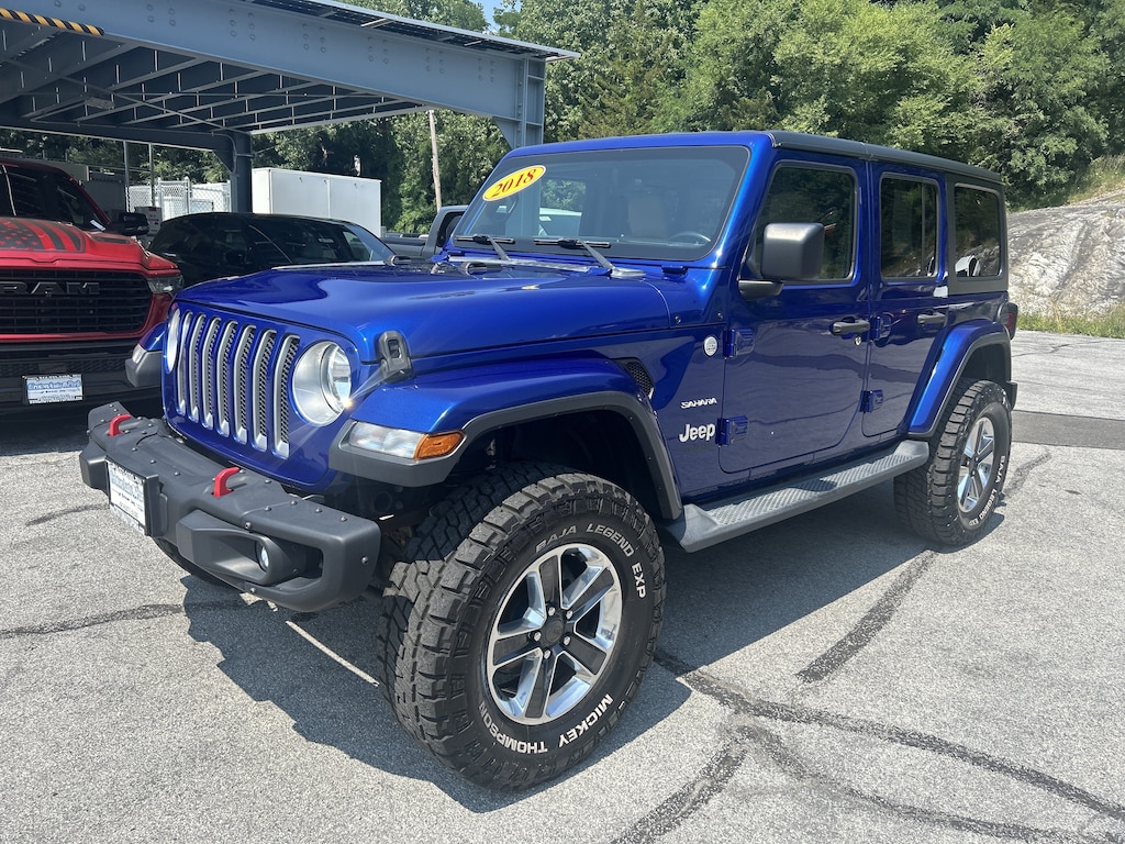 Used 2018 Jeep Wrangler Unlimited Sahara Sahara 4x4