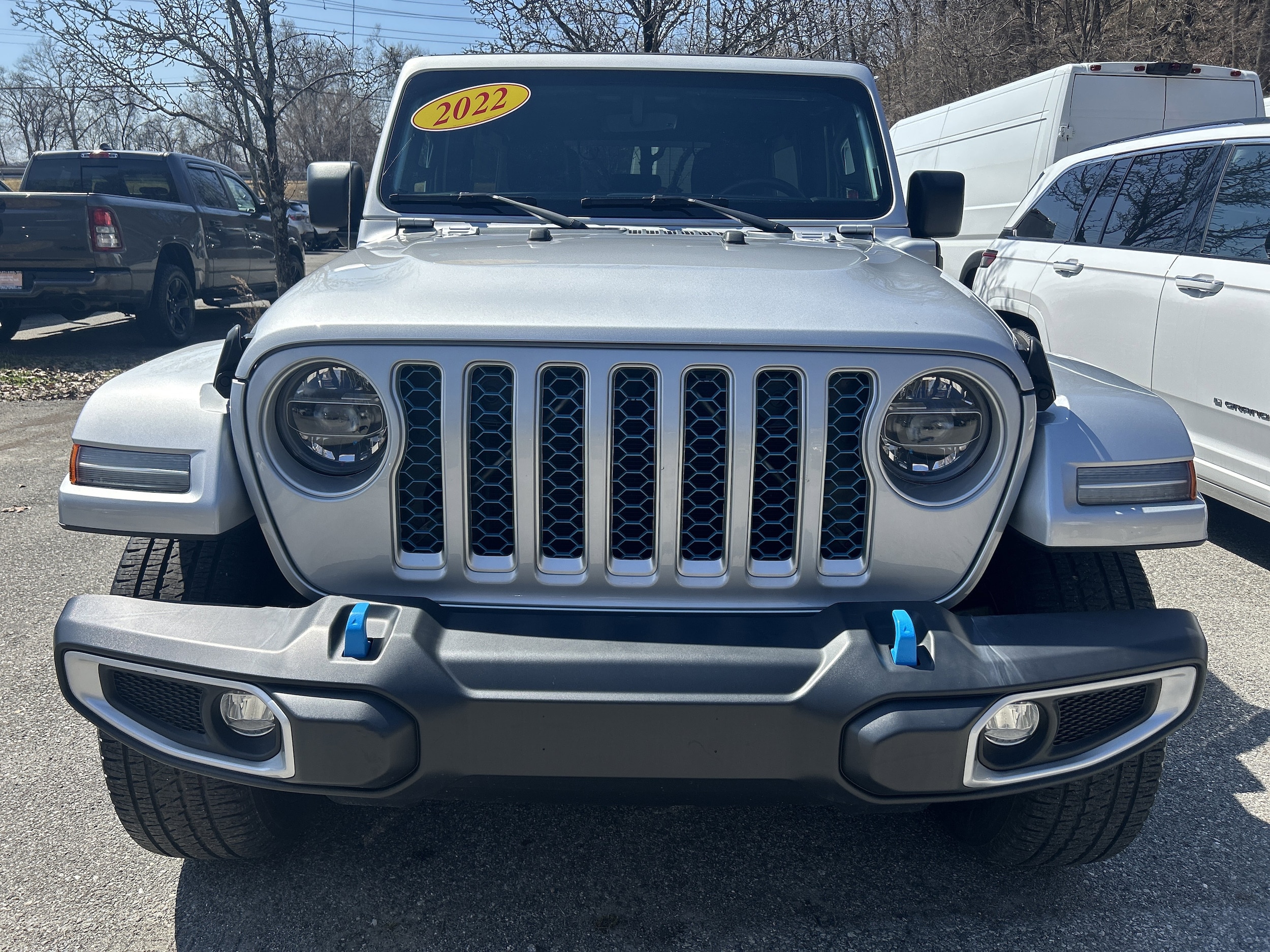 Certified 2022 Jeep Wrangler Unlimited Sahara 4XE with VIN 1C4JJXP62NW230096 for sale in Croton-on-Hudson, NY