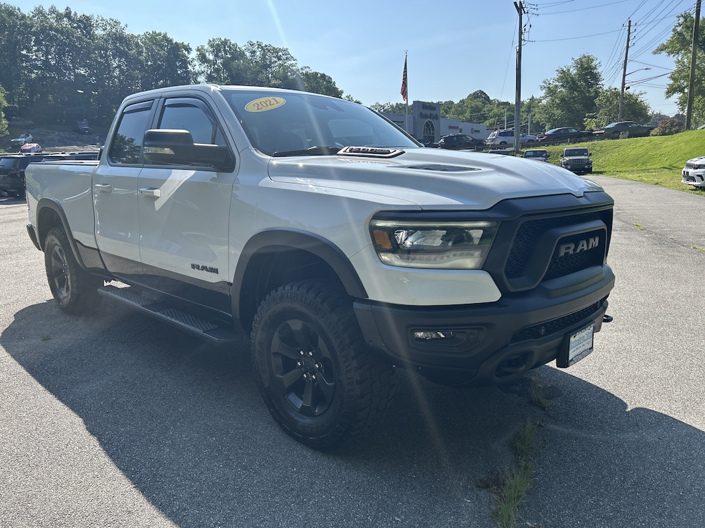 Certified 2021 Ram 1500 Rebel Rebel 4x4 Quad Cab 64 Box