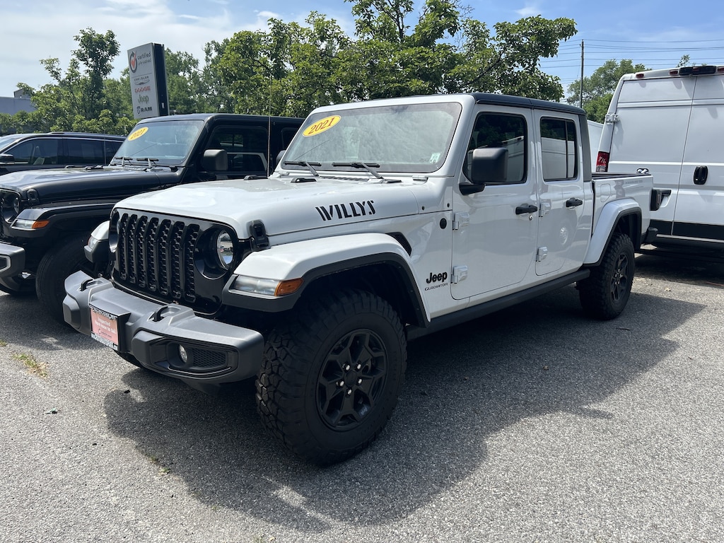 Certified 2021 Jeep Gladiator Willys Willys 4x4