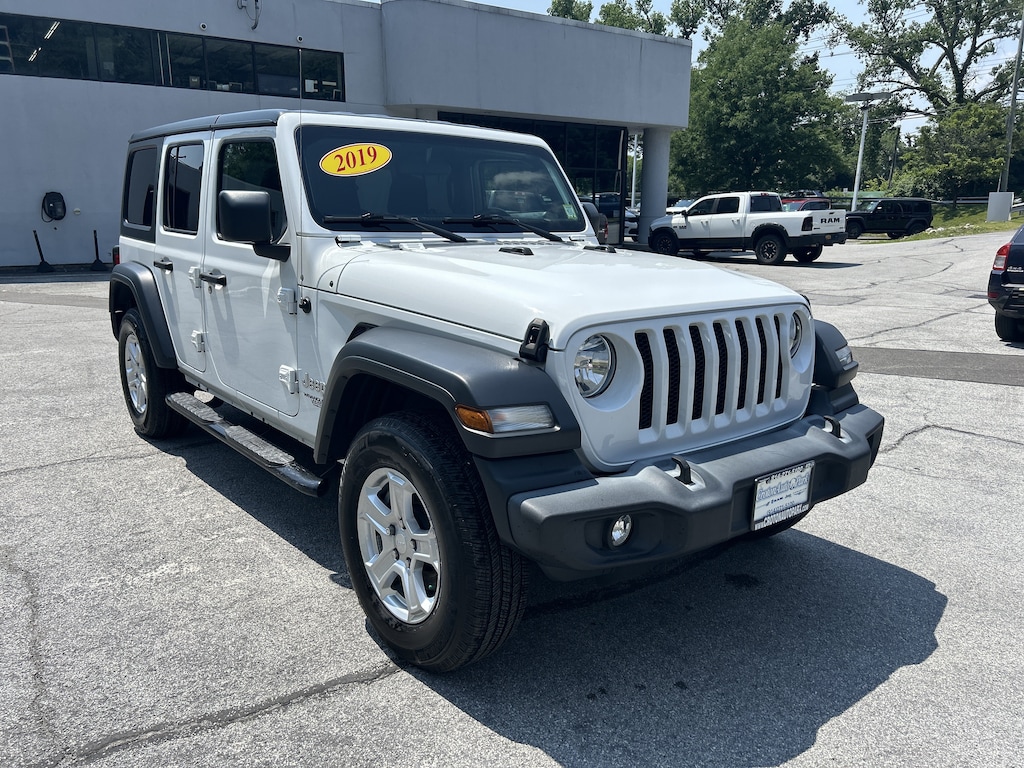 Certified 2019 Jeep Wrangler Unlimited Sport S Sport S 4x4
