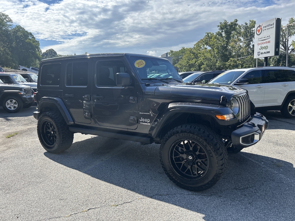 Used 2021 Jeep Wrangler Unlimited Sahara Unlimited Sahara 4x4