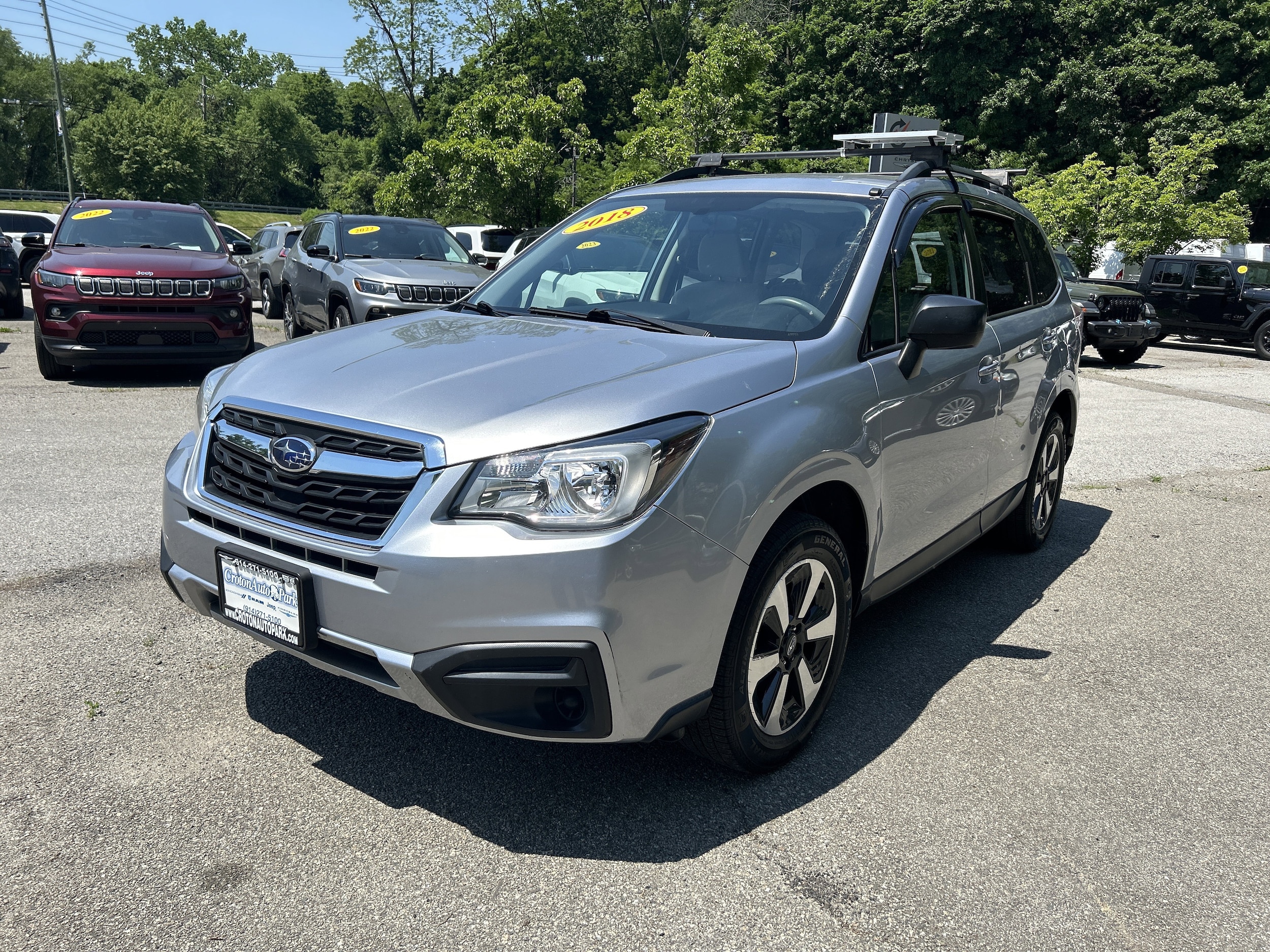 Used 2018 Subaru Forester Base with VIN JF2SJABC5JH538359 for sale in Croton-on-Hudson, NY