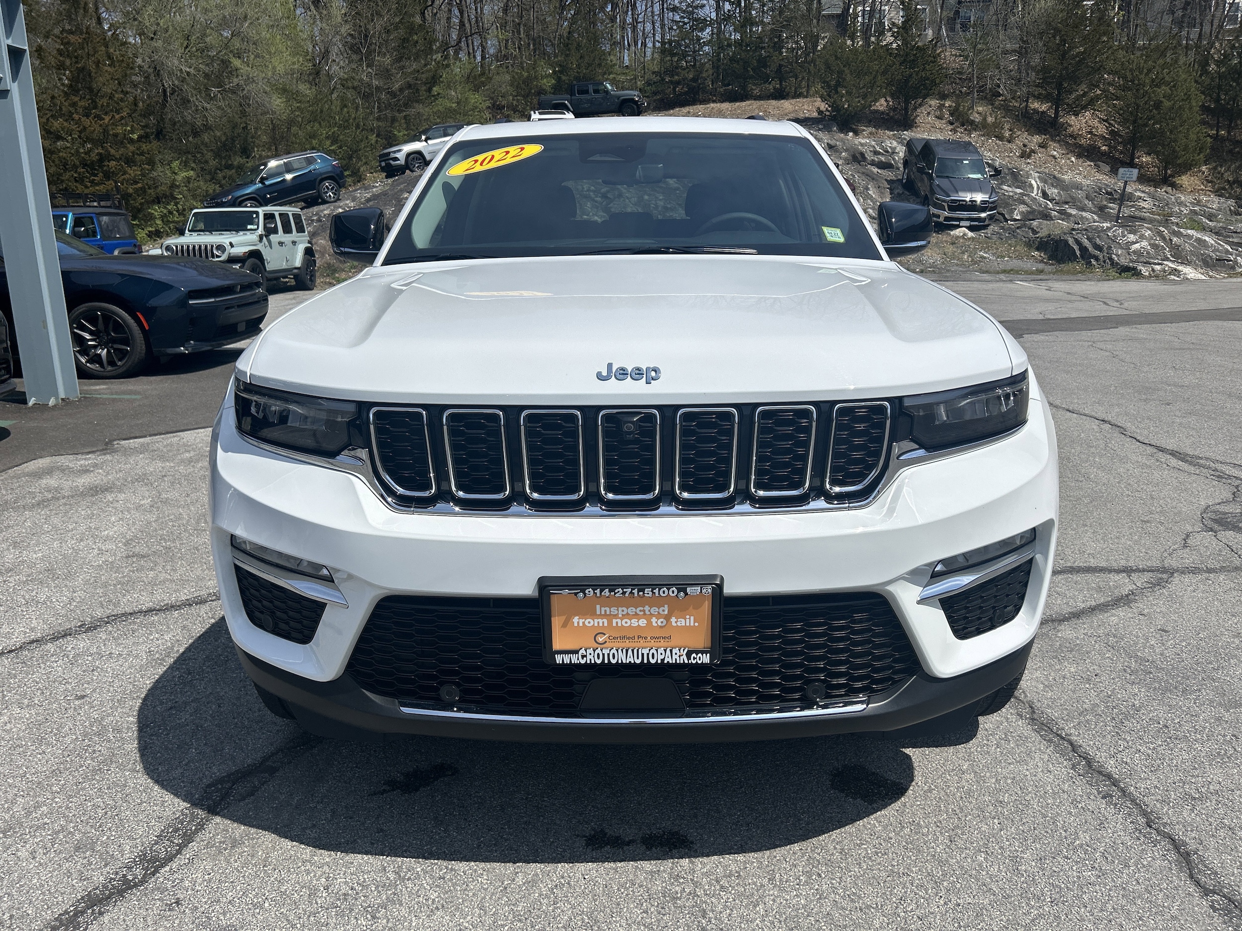 Used 2022 Jeep Grand Cherokee 4xe with VIN 1C4RJYB68N8756608 for sale in Croton-on-Hudson, NY