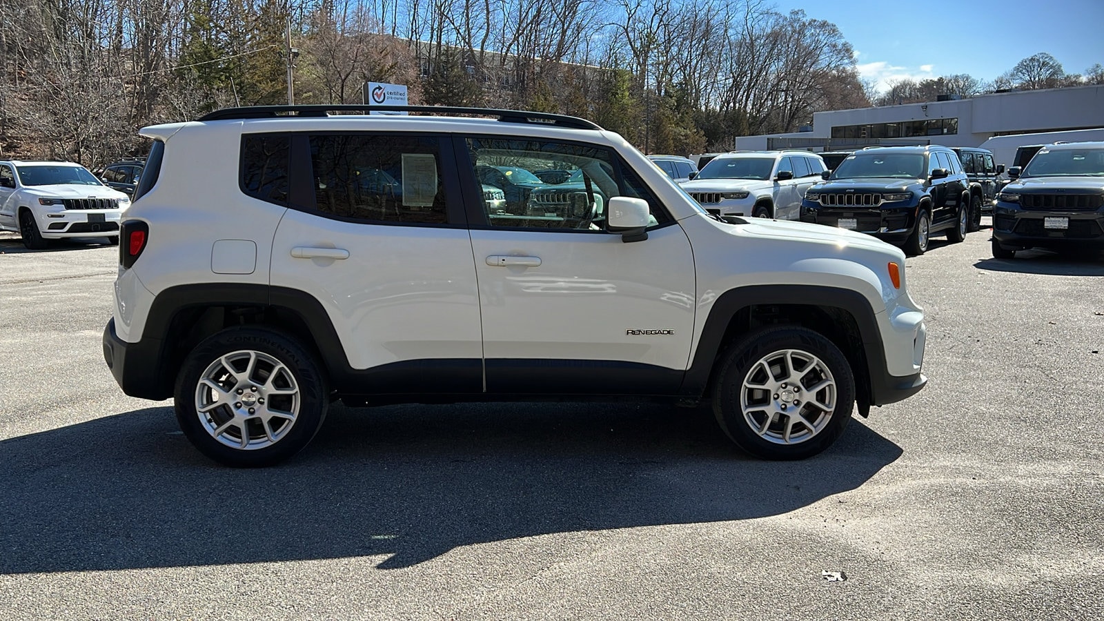Certified 2021 Jeep Renegade Latitude with VIN ZACNJDBB0MPM54058 for sale in Croton-on-Hudson, NY