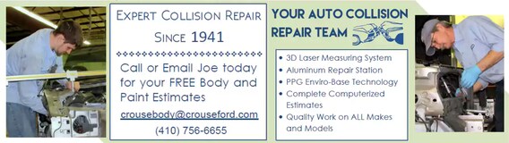 Collision Center Crouse Ford Ford Dealership Near