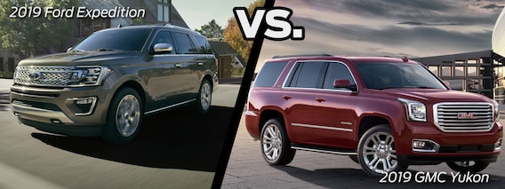 19 Ford Expedition Xlt Vs 19 Gmc Yukon Sle Crouse Ford