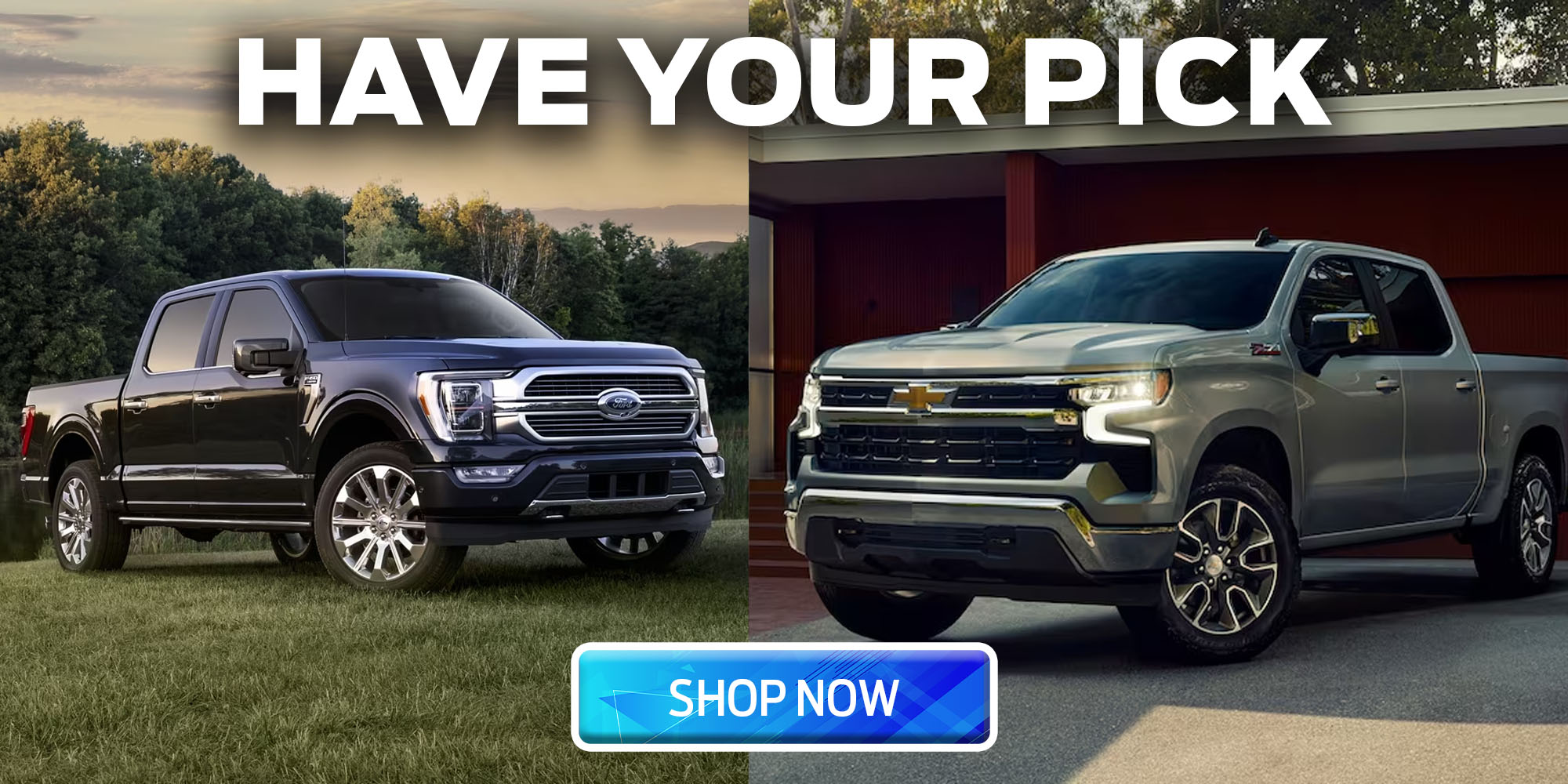 Ford F-150 vs. Chevrolet Silverado 1500