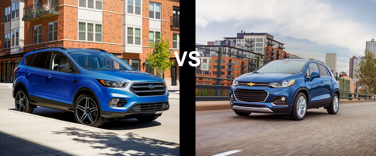 2019 Ford Escape Vs Chevy Trax Crowe Ford Sales Company