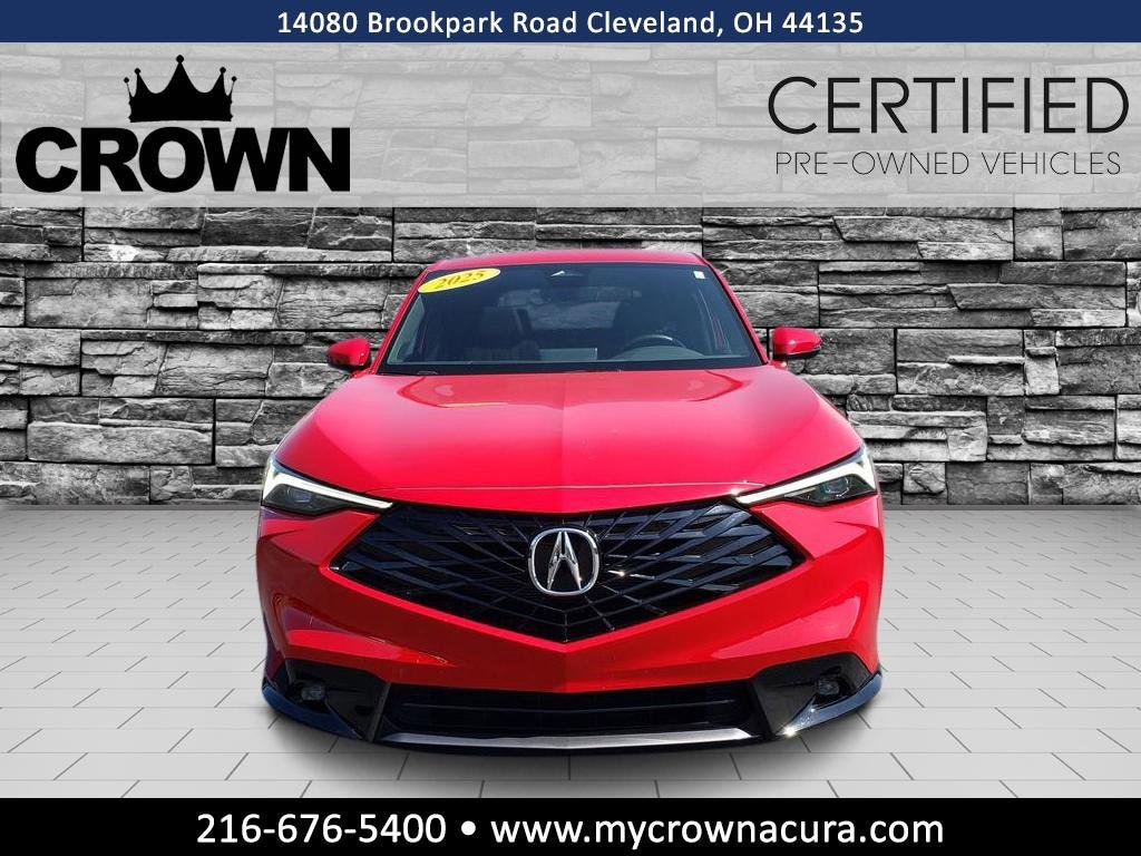 Certified 2025 Acura ADX A-Spec Package SUV