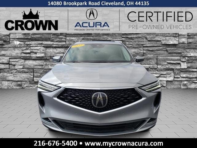 Used 2022 Acura MDX Technology Package with VIN 5J8YE1H48NL025057 for sale in Cleveland, OH