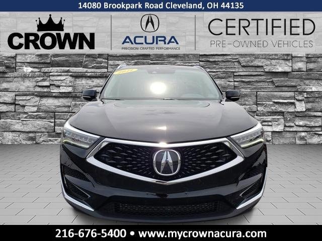 Certified 2021 Acura RDX Technology Package with VIN 5J8TC2H51ML035944 for sale in Cleveland, OH