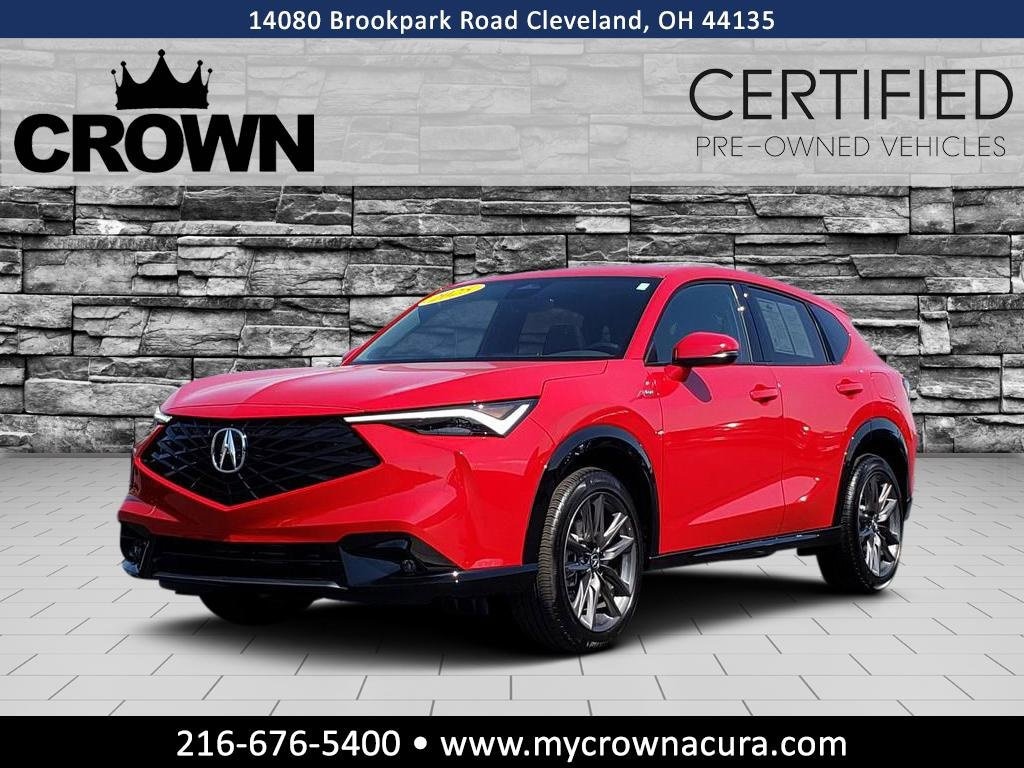 Certified 2025 Acura ADX A-Spec Package SUV