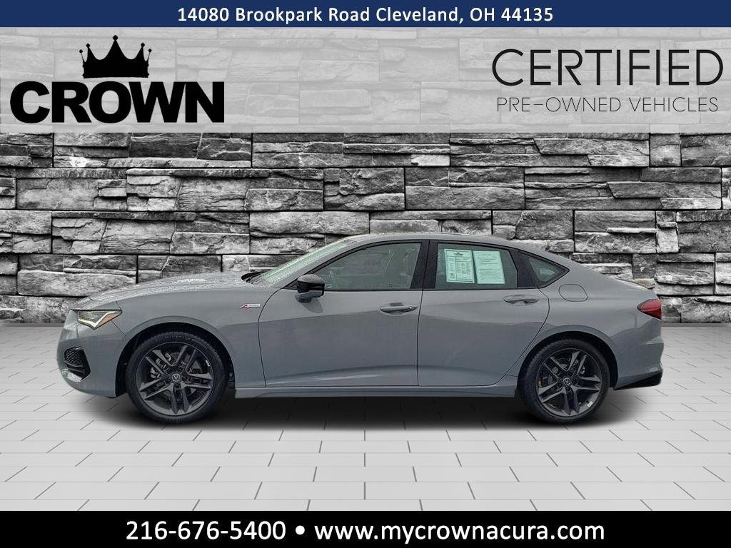 Certified 2025 Acura TLX A-Spec Package Sedan