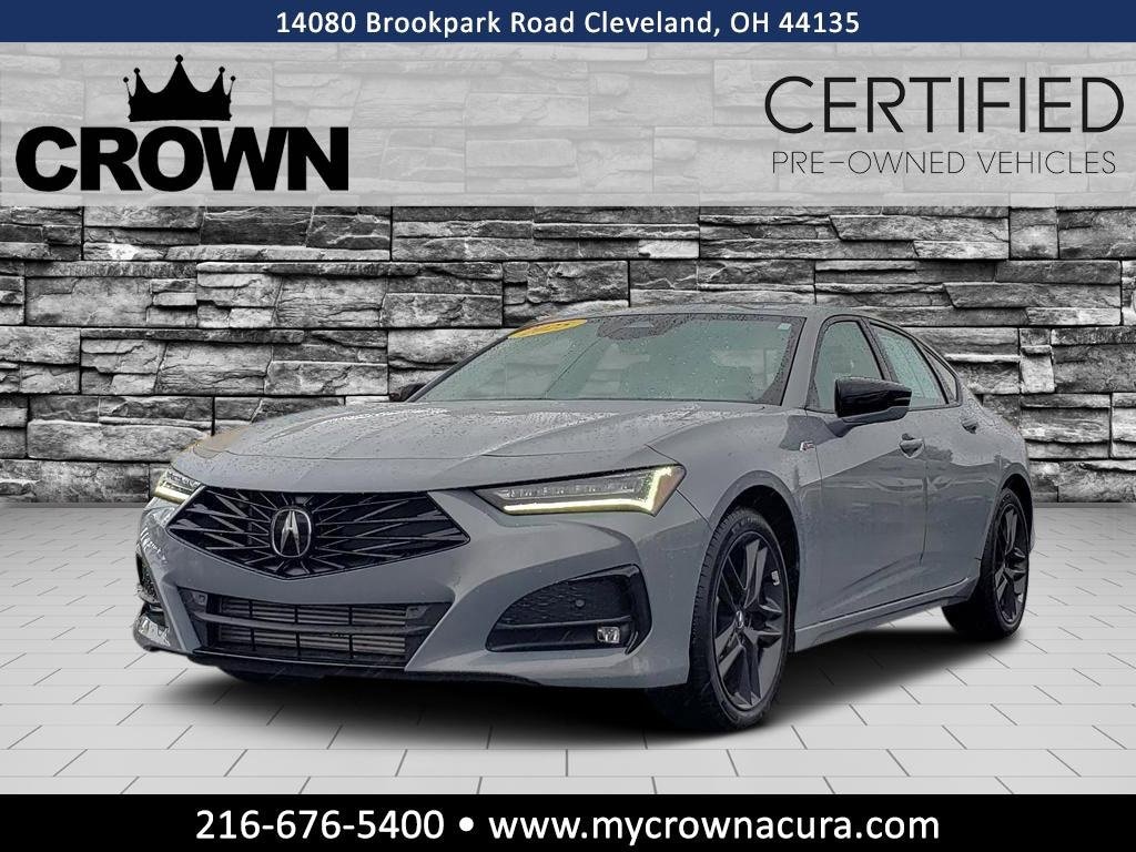 Certified 2025 Acura TLX A-Spec Package Sedan