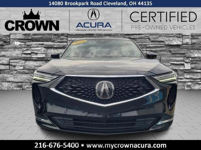 Certified 2022 Acura MDX Technology Package with VIN 5J8YE1H42NL040931 for sale in Cleveland, OH