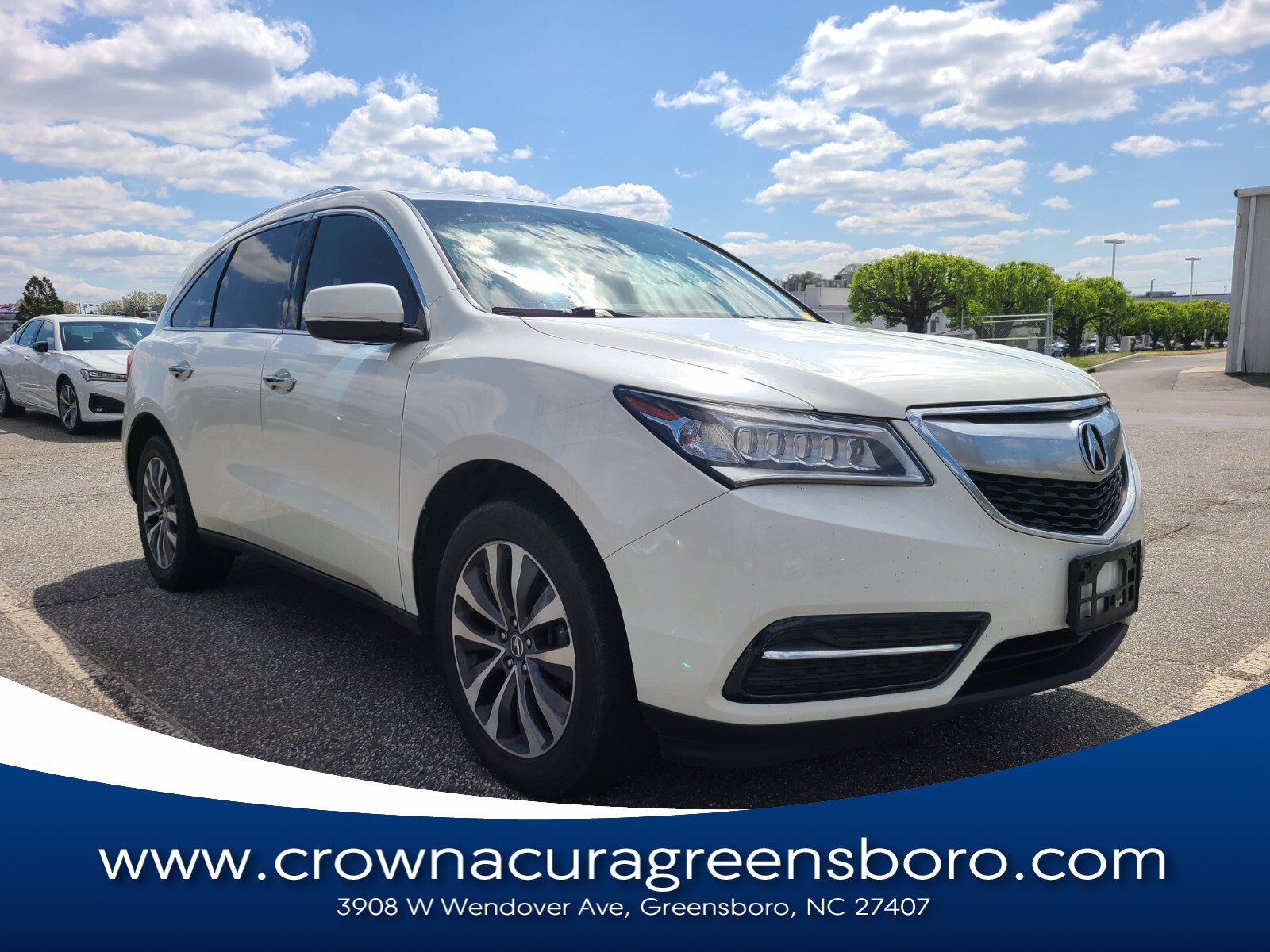 Used 2016 Acura Mdx 3 5l For Sale Durham Nc Gb054649
