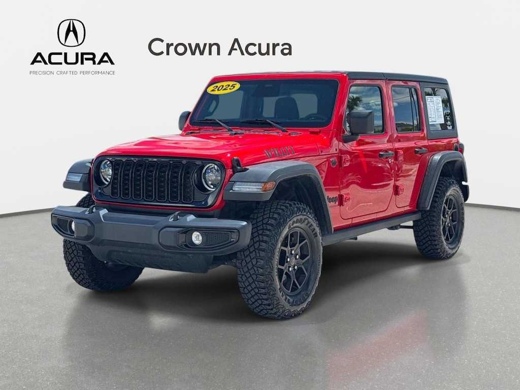 Used 2025 Jeep Wrangler Willys SUV