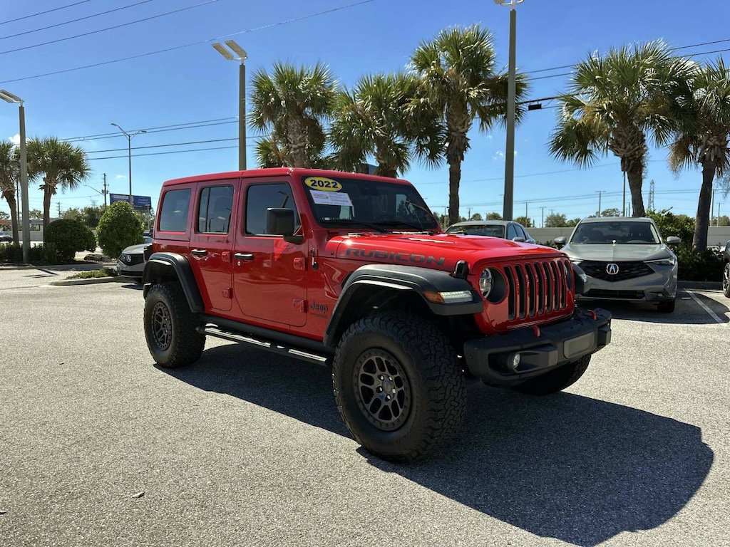 Used 2022 Jeep Wrangler Unlimited Rubicon SUV