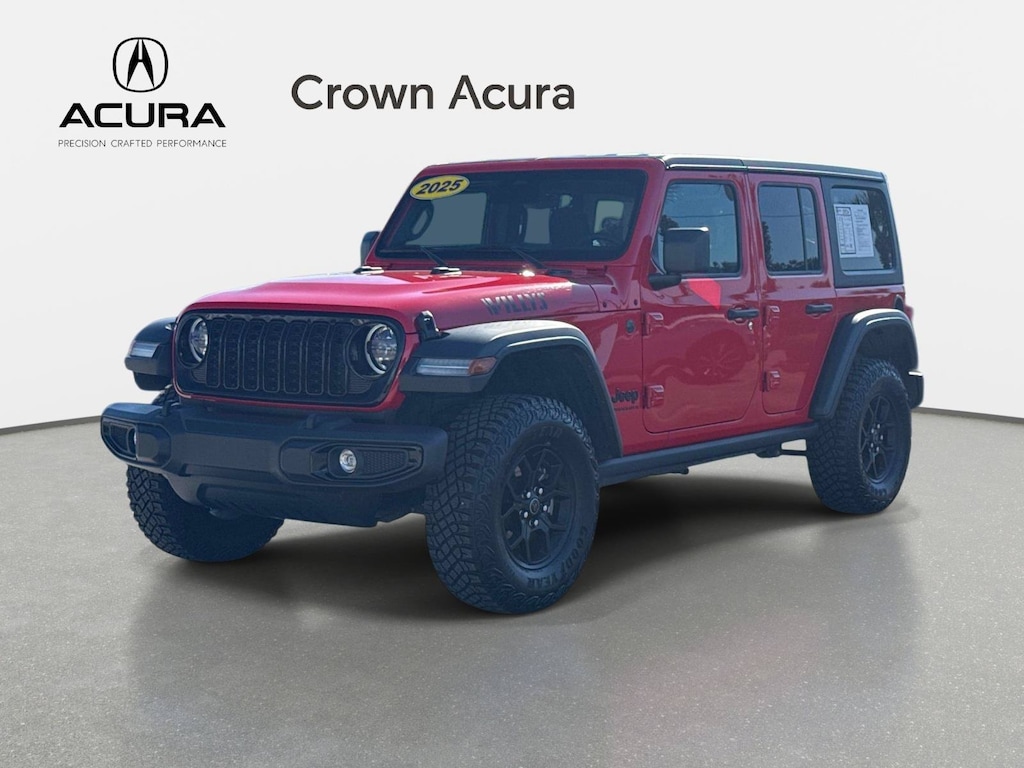 Used 2025 Jeep Wrangler Willys SUV