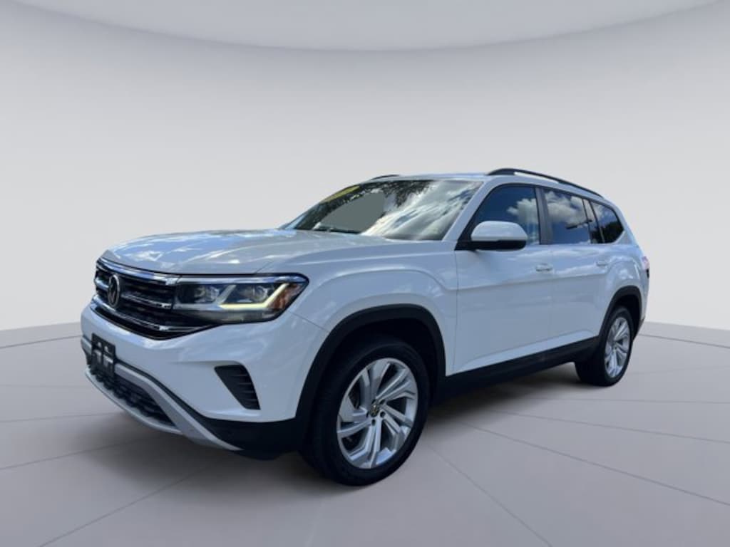 Used 2021 Volkswagen Atlas 3.6L V6 SE w/Technology 4MOTION SUV