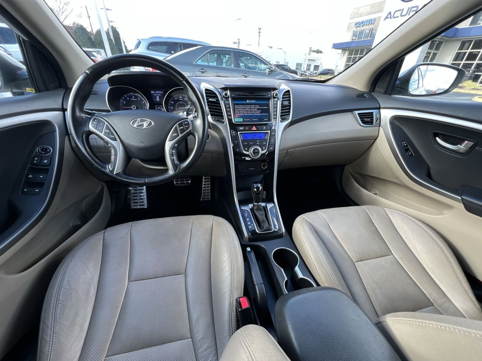 Used 2013 Hyundai Elantra GT Base with VIN KMHD35LE7DU055777 for sale in Henrico, VA