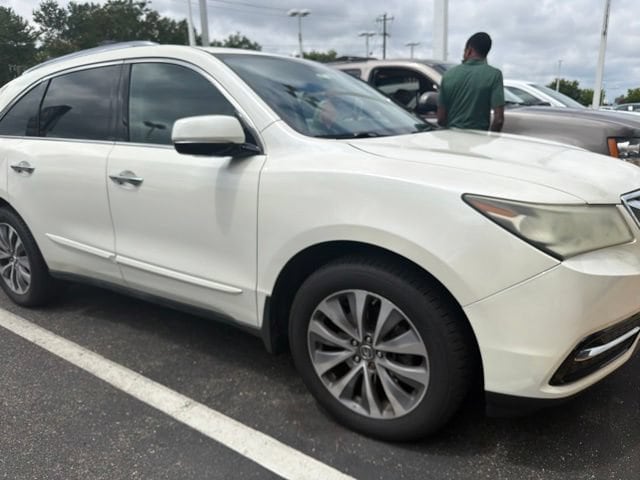 Used 2014 Acura MDX Technology Package with VIN 5FRYD4H4XEB033469 for sale in Henrico, VA