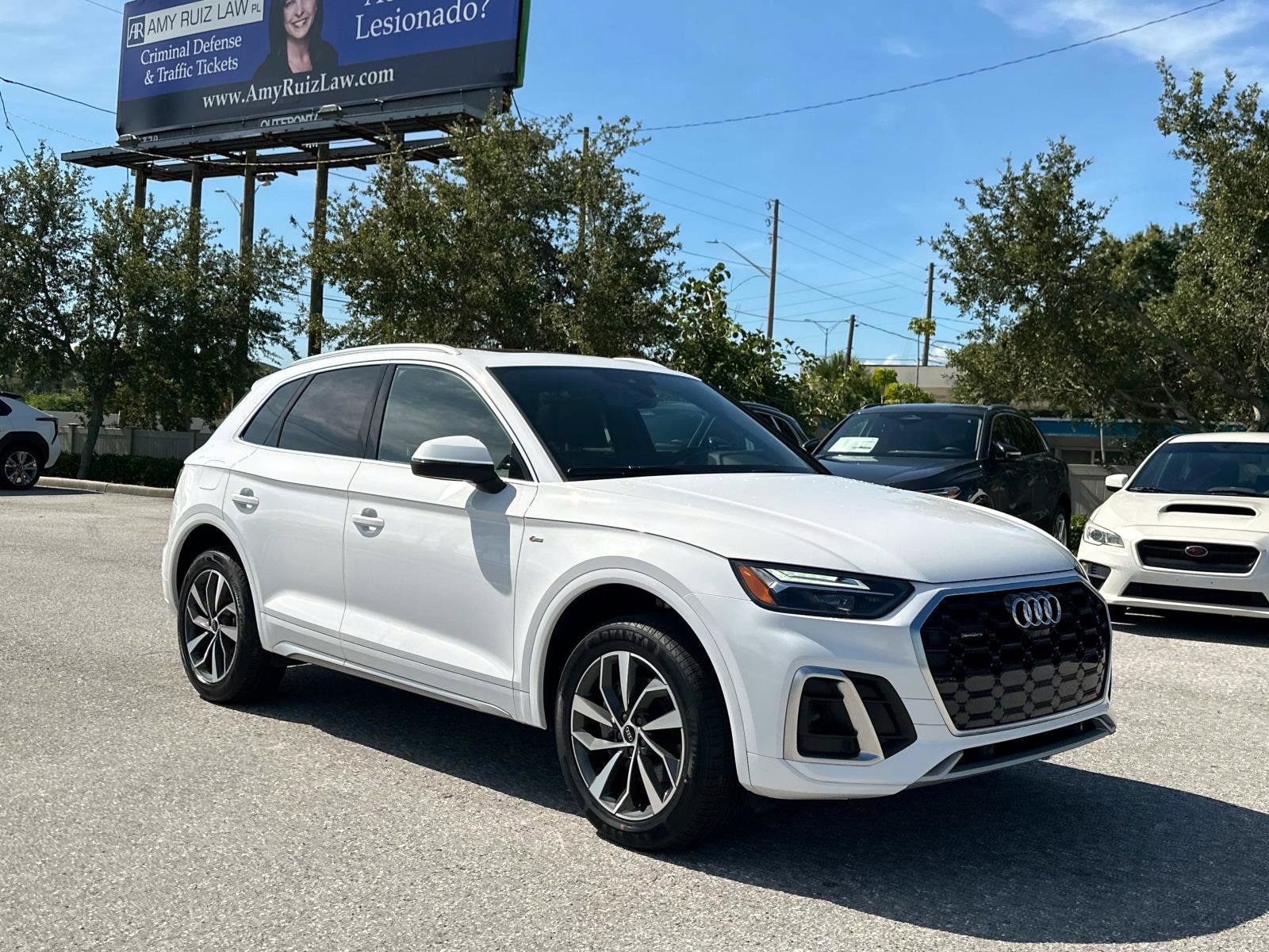 Used 2024 Audi Q5 Premium Plus with VIN WA1EAAFY3R2066589 for sale in Clearwater, FL