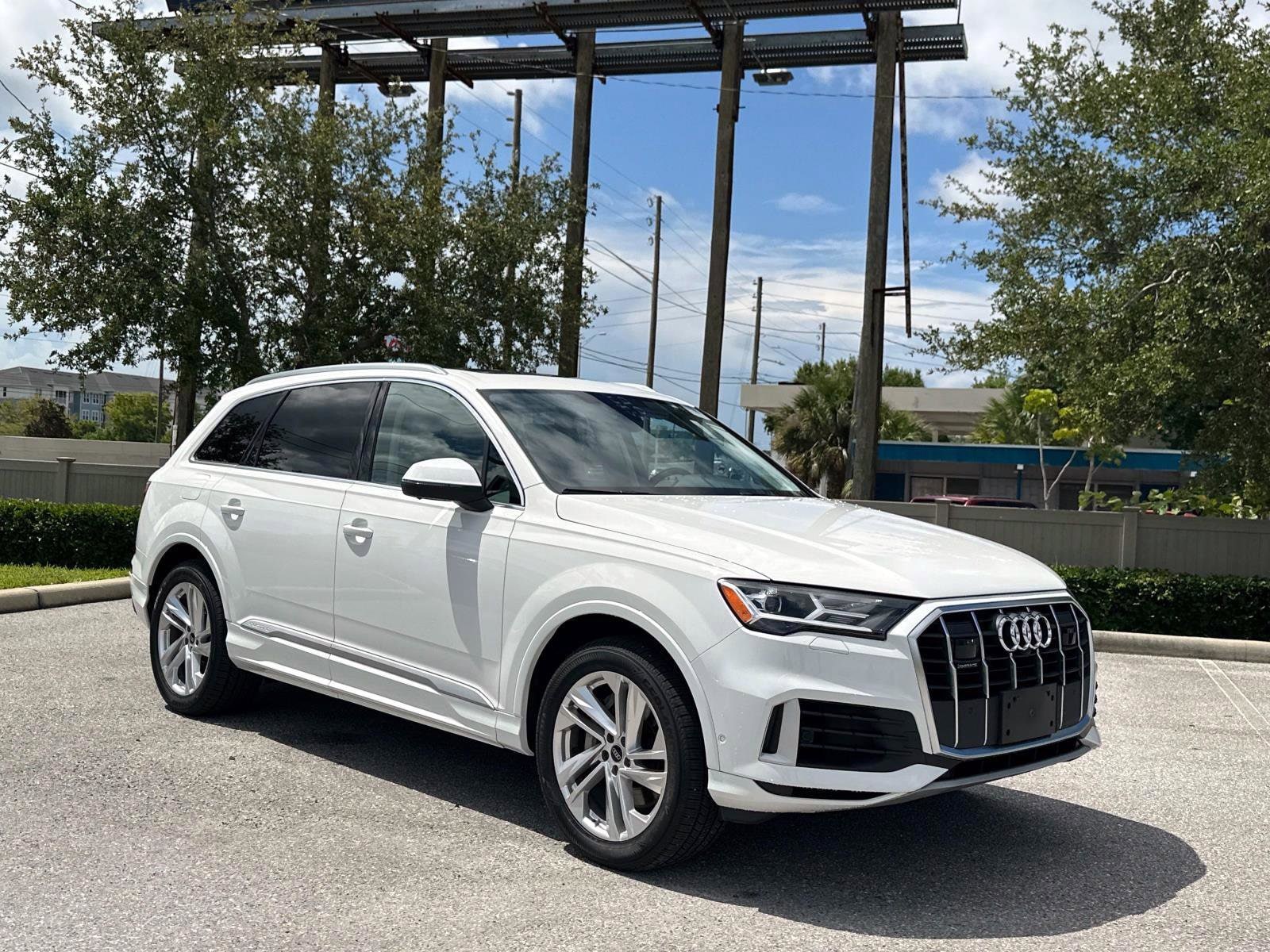 Used 2023 Audi Q7 Premium Plus with VIN WA1LXBF71PD010459 for sale in Clearwater, FL