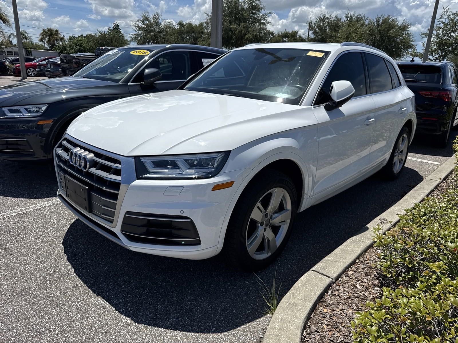 Used 2018 Audi Q5 Premium Plus with VIN WA1BNAFY1J2212340 for sale in Clearwater, FL