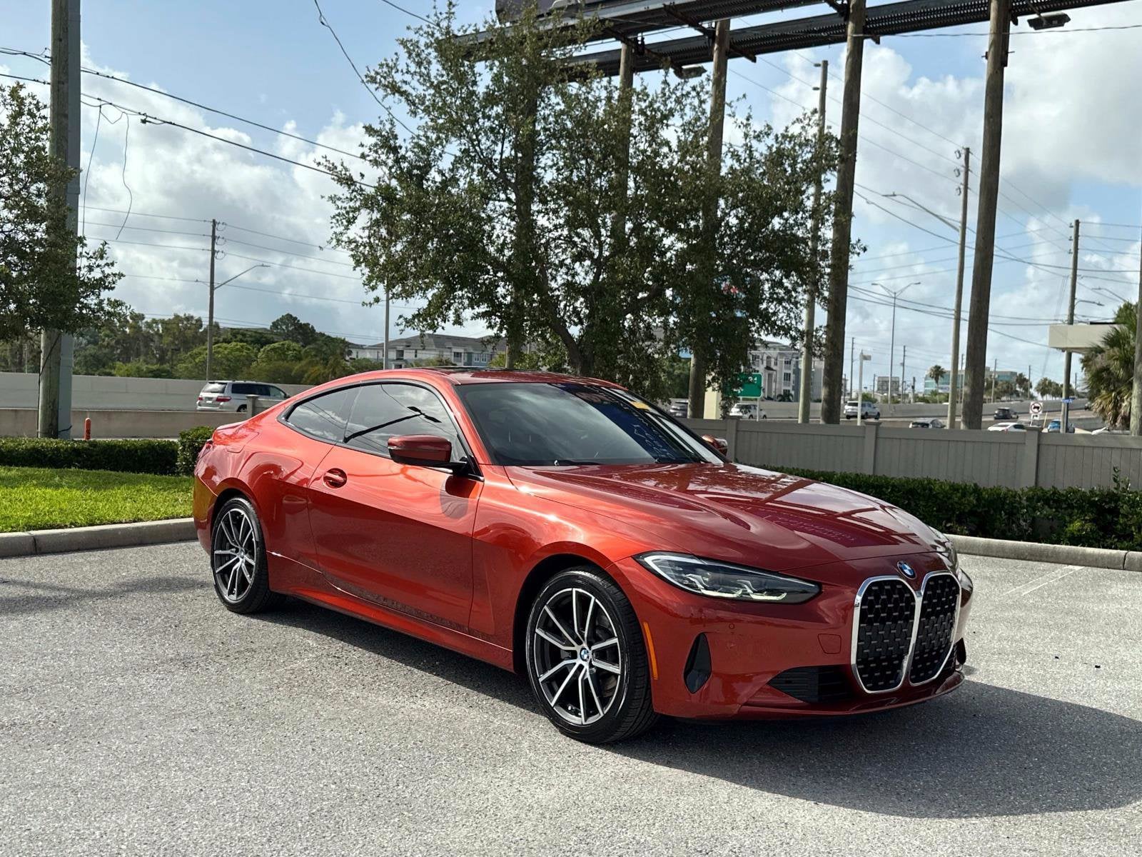 Used 2021 BMW 4 Series 430i with VIN WBA73AP03MCF51514 for sale in Clearwater, FL
