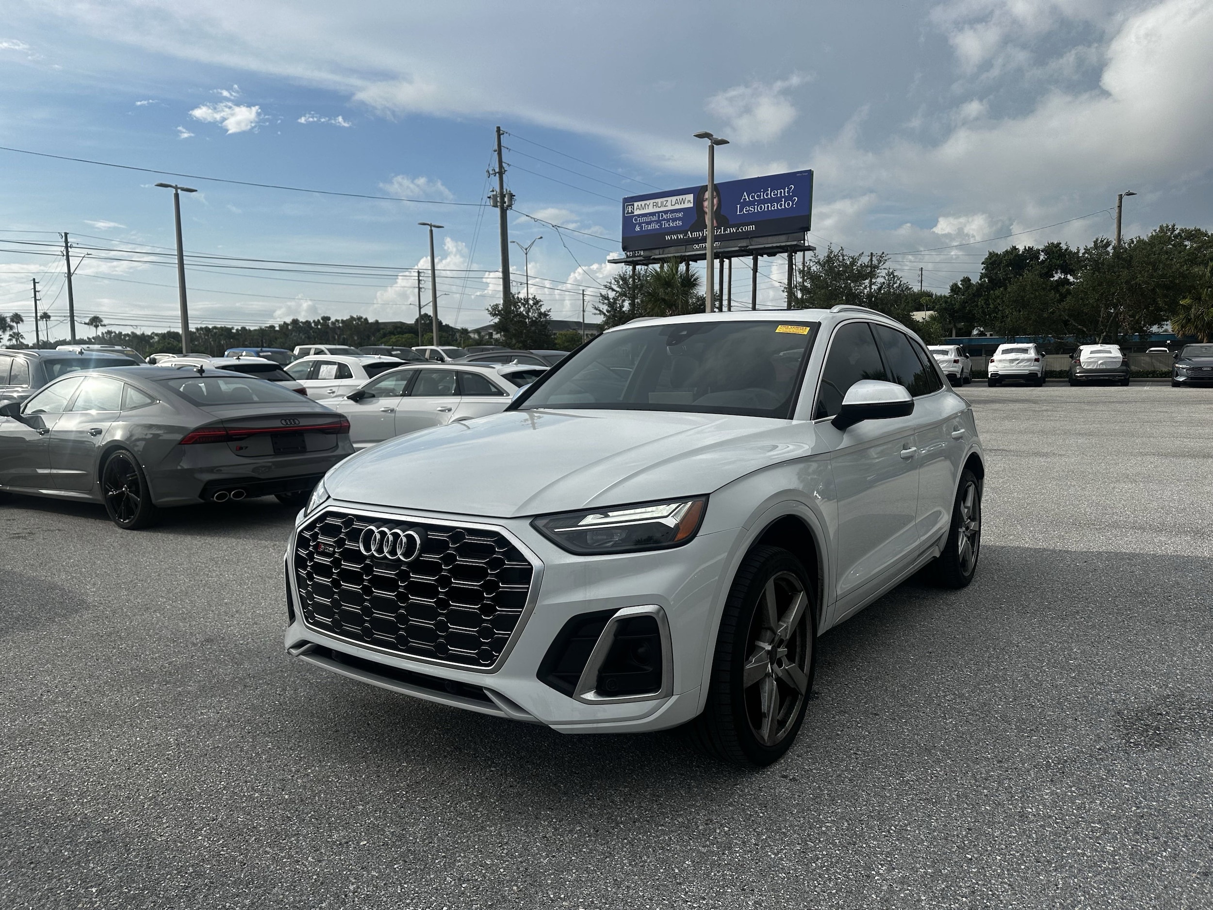 Used 2022 Audi SQ5 Premium Plus with VIN WA1B4AFY8N2042910 for sale in Clearwater, FL