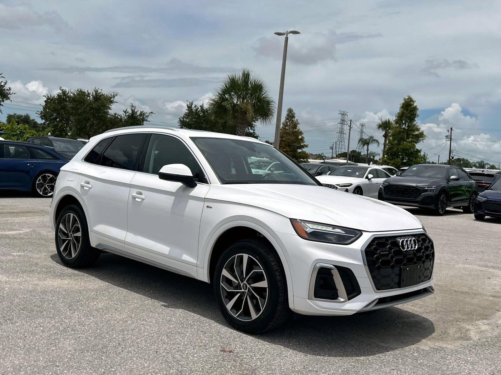 Used 2024 Audi Q5 Premium Plus with VIN WA1EAAFY5R2069462 for sale in Clearwater, FL