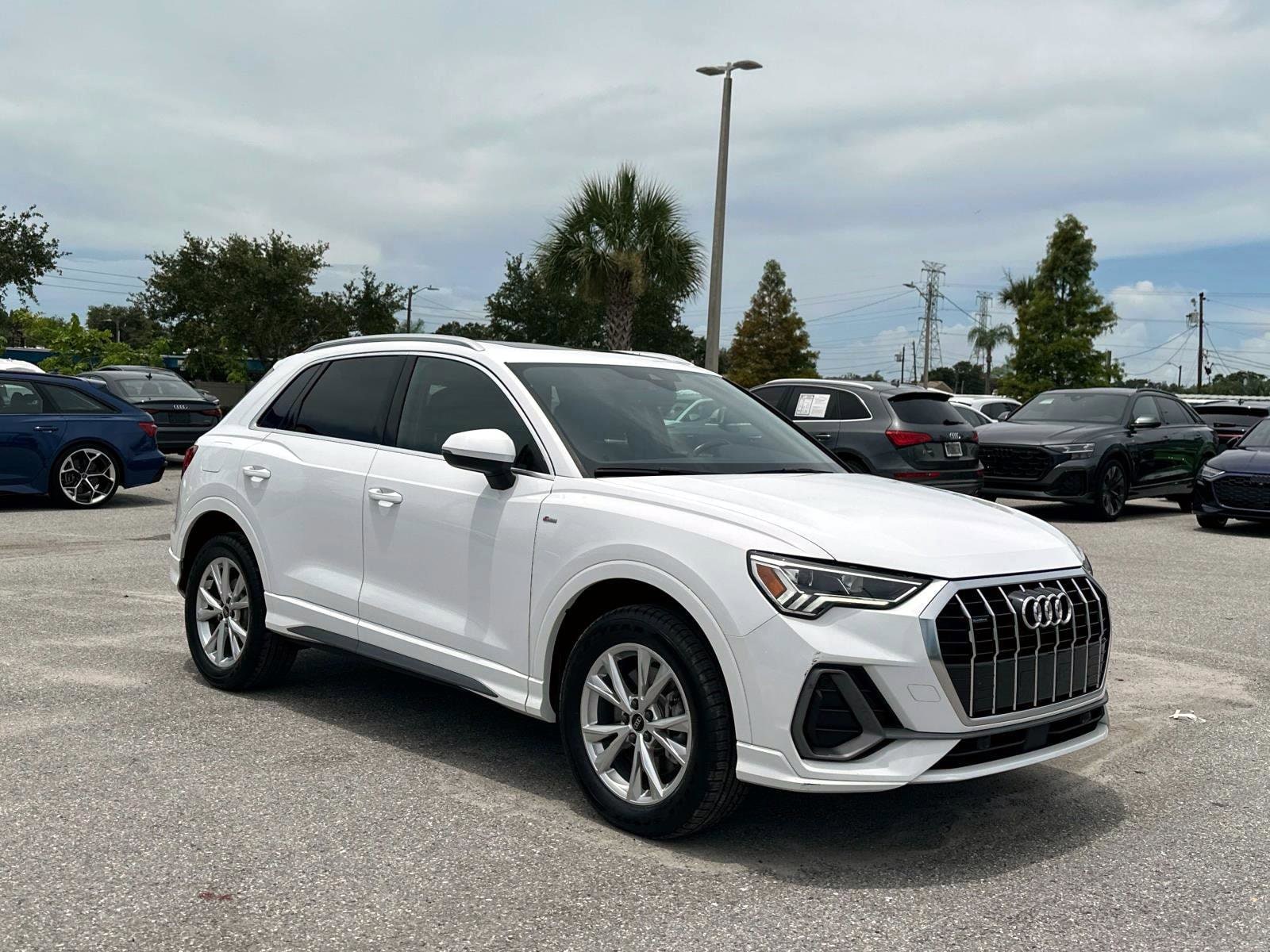 Used 2024 Audi Q3 S Line Premium with VIN WA1DECF32R1061759 for sale in Clearwater, FL