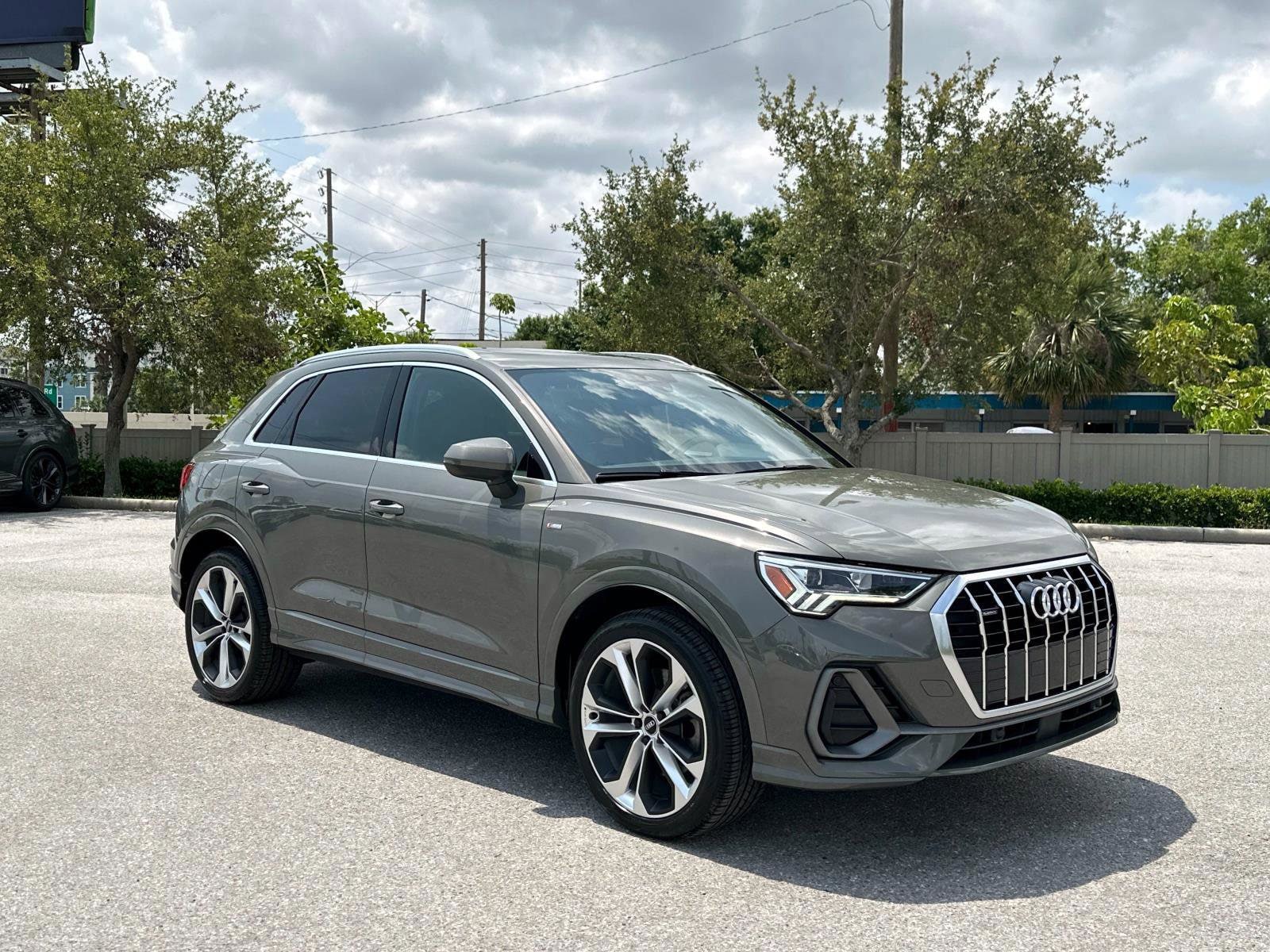 Used 2020 Audi Q3 S Line Premium Plus with VIN WA1EECF36L1079578 for sale in Clearwater, FL