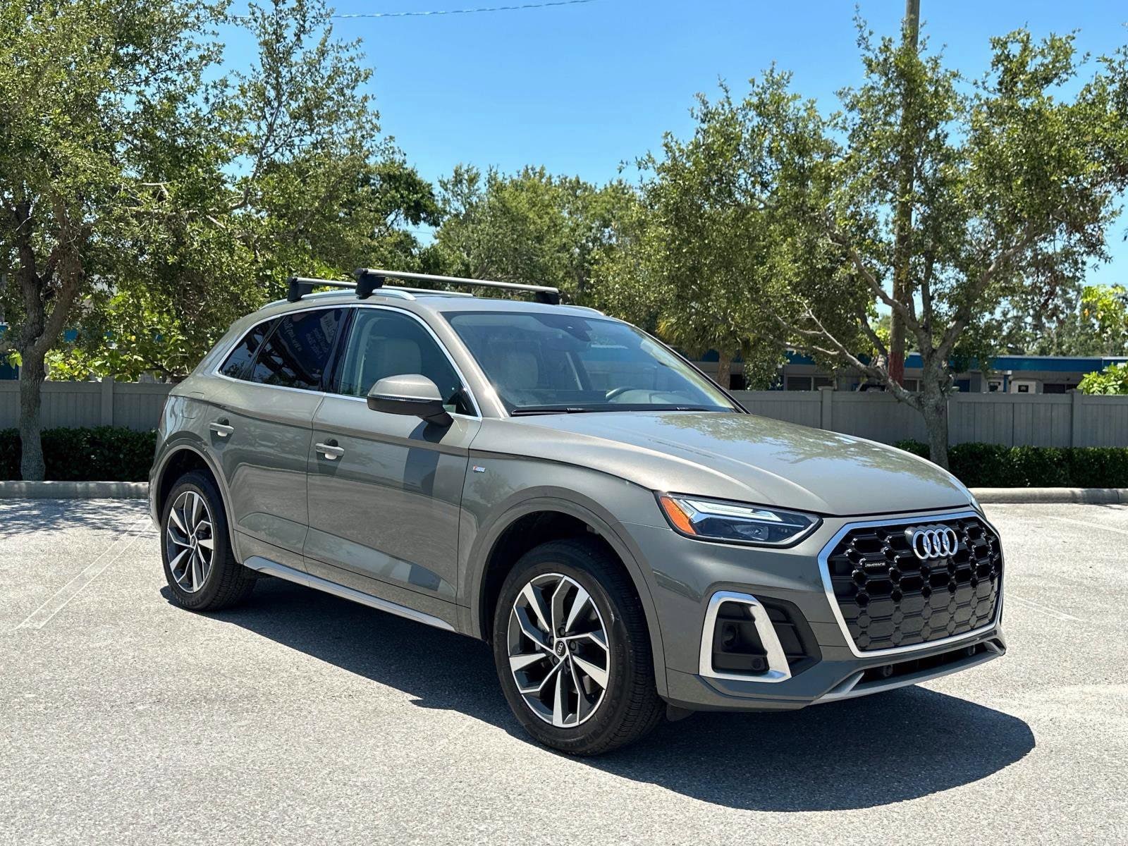 Used 2023 Audi Q5 Premium Plus with VIN WA1EAAFY3P2101581 for sale in Clearwater, FL