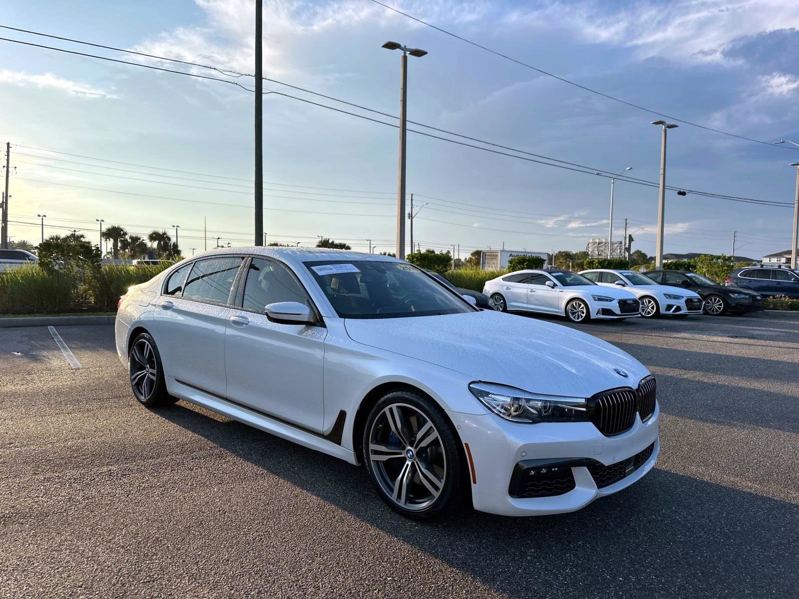 Used 2019 BMW 7 Series 740i with VIN WBA7E2C56KB218371 for sale in Clearwater, FL