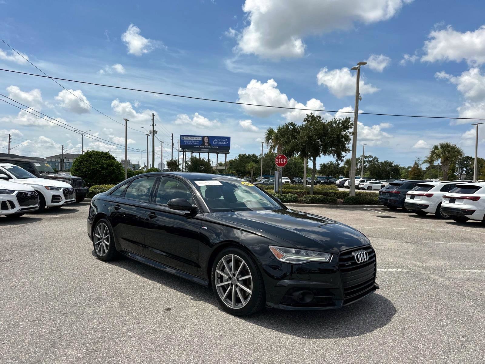 Used 2018 Audi A6 Premium Plus with VIN WAUG8AFC7JN099058 for sale in Clearwater, FL