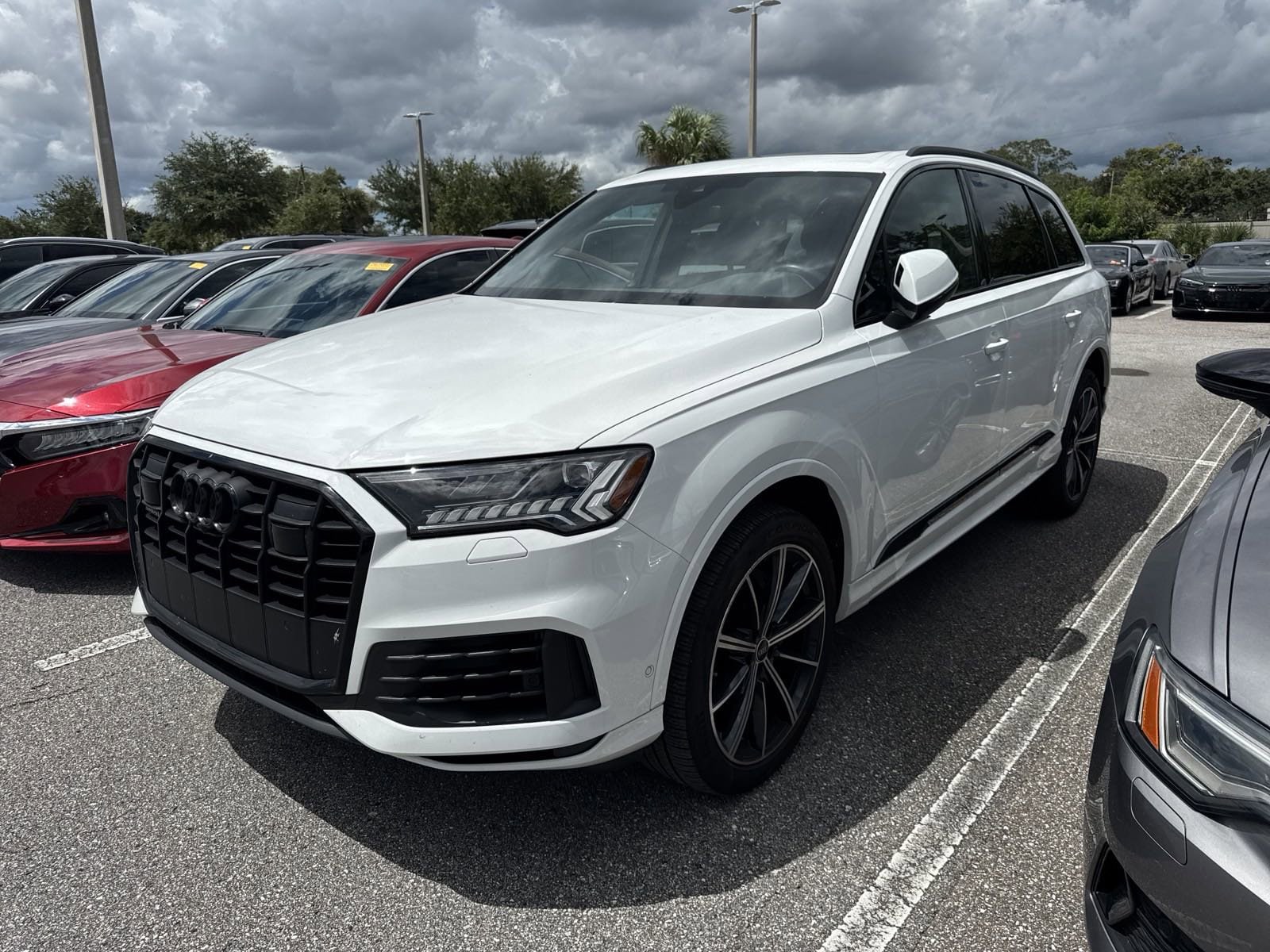 Used 2023 Audi Q7 Premium Plus with VIN WA1LXBF77PD024303 for sale in Clearwater, FL