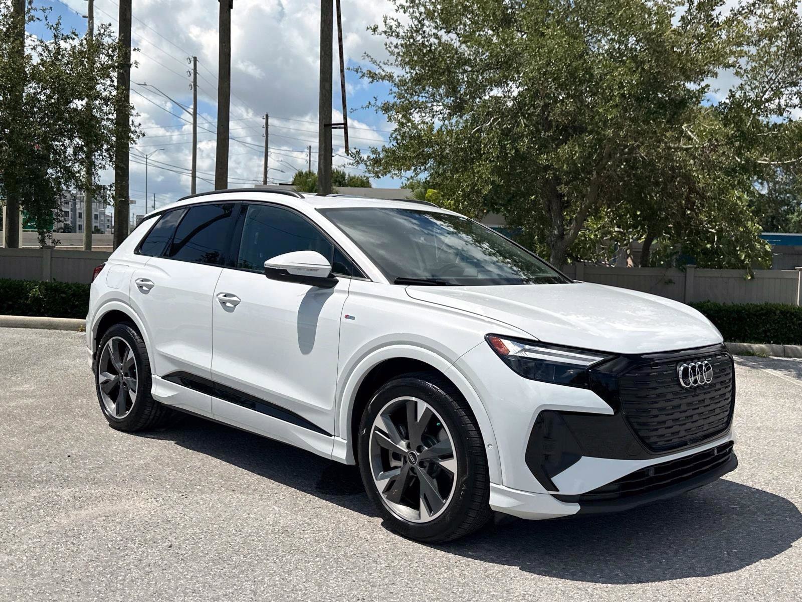 Certified 2024 Audi Q4 e-tron Premium Plus with VIN WA1LUBFZ2RP066230 for sale in Clearwater, FL