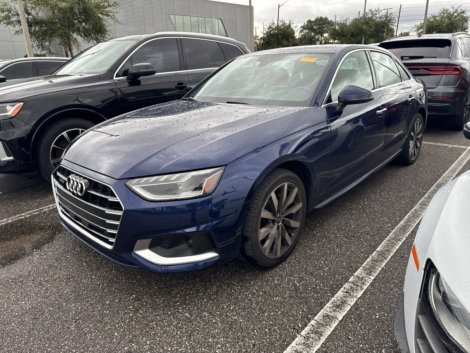 Used 2021 Audi A4 Premium Plus with VIN WAUBBAF42MN013681 for sale in Clearwater, FL